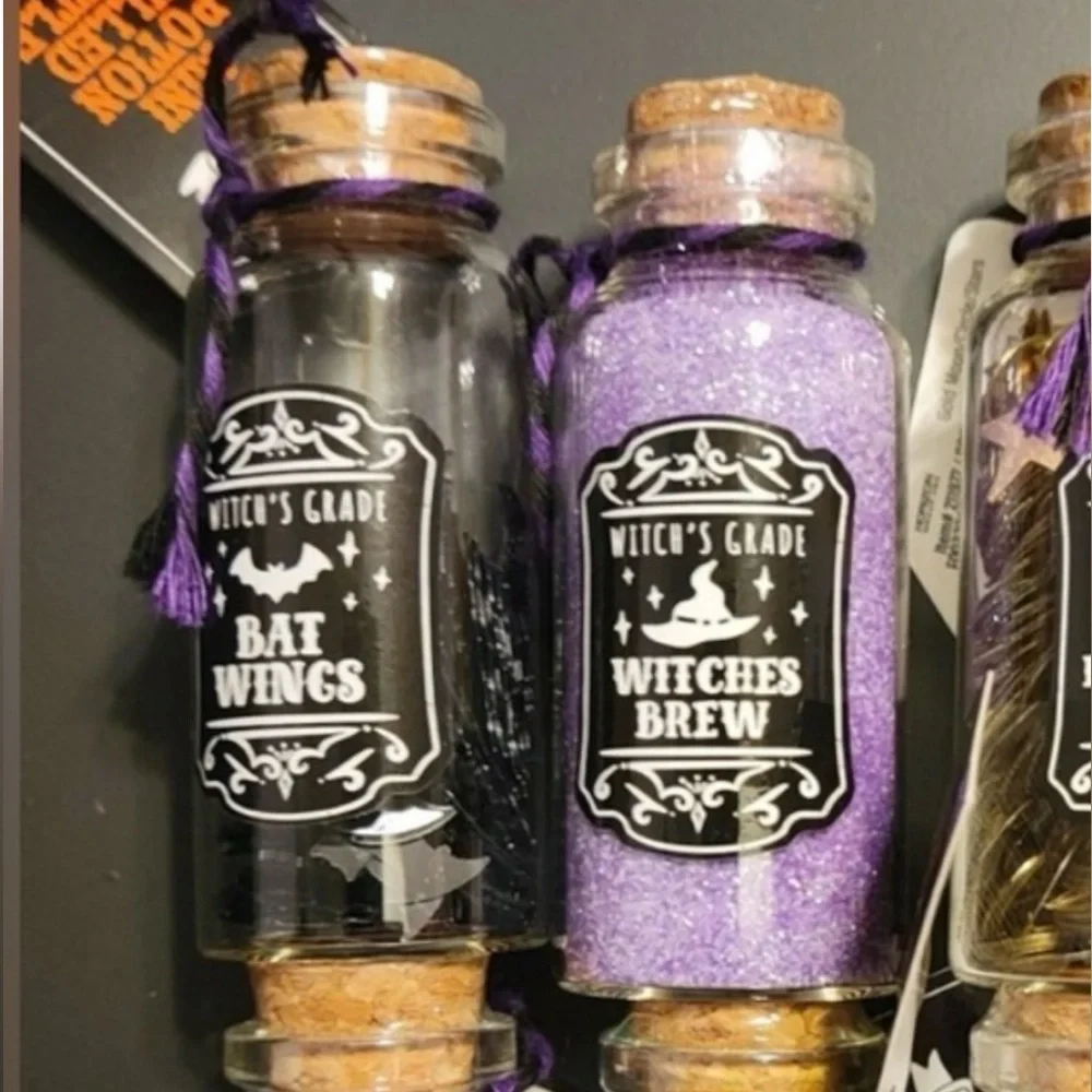 Target Halloween Potion Bottle Set from 2021 complete set of 8
